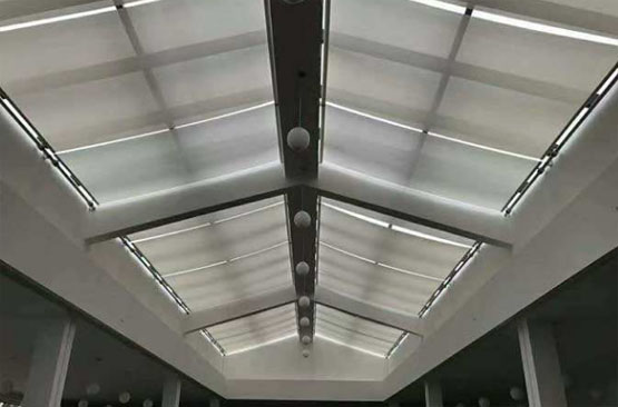 電動FCS天棚簾----遮陽性能強