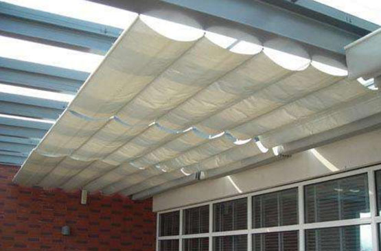 雙軌道天棚簾----一種高大尚的窗簾