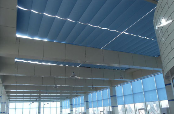 電動天棚簾廠家炎炎夏日清涼來襲啦